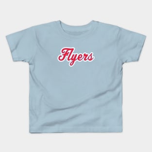 Flyers Script Kids T-Shirt